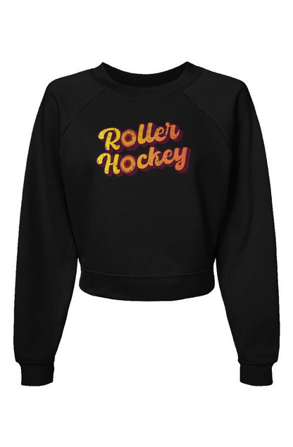 Raglan Rival Feeling Groovy Roller Hockey Pullover Black | Barn Garb Hockey Threads