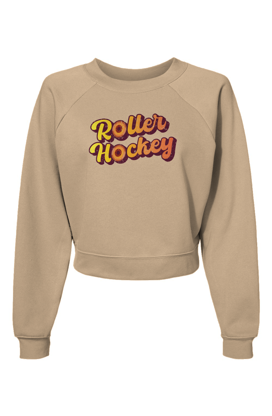 Raglan Rival Feeling Groovy Roller Hockey Pullover Sand | Barn Garb Hockey Threads