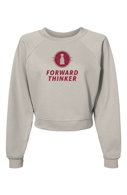 Raglan Rival Forward Thinker Pullover Vintage White | Barn Garb Hockey Threads