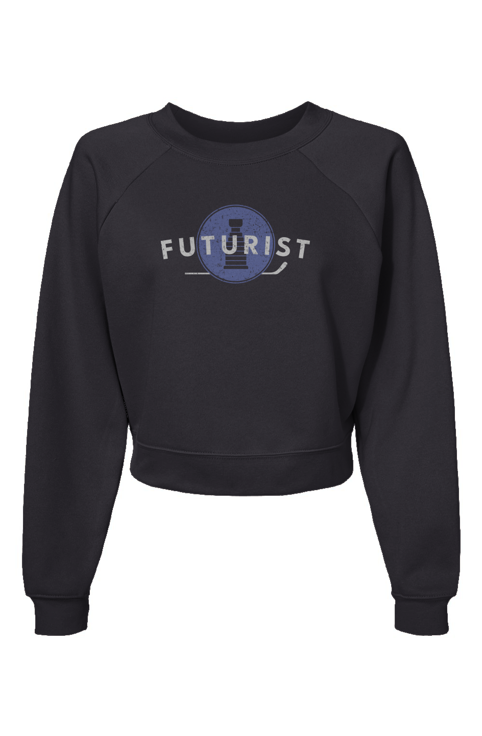 Raglan Rival Futurist Pullover Charcoal | Barn Garb Hockey Threads