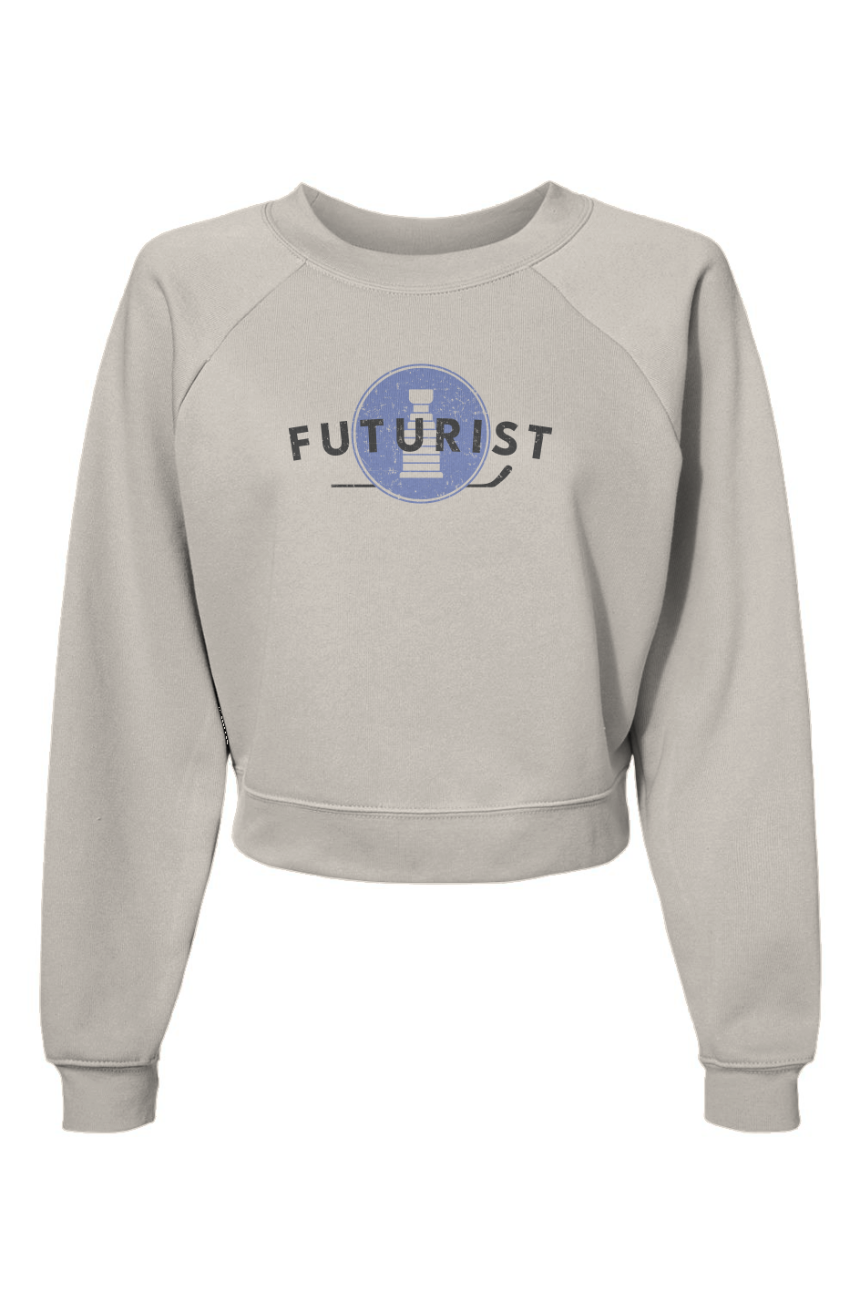 Raglan Rival Futurist Pullover Vintage White | Barn Garb Hockey Threads