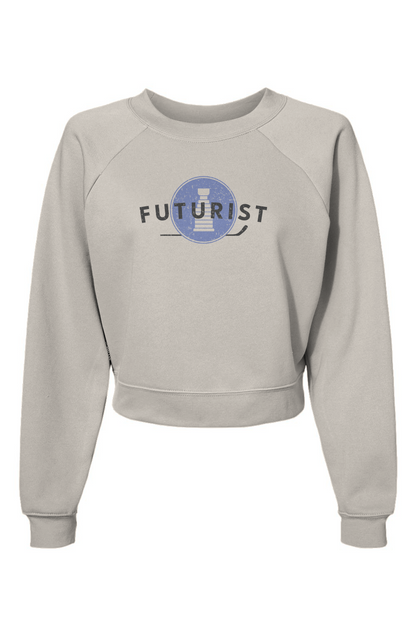 Raglan Rival Futurist Pullover Vintage White | Barn Garb Hockey Threads