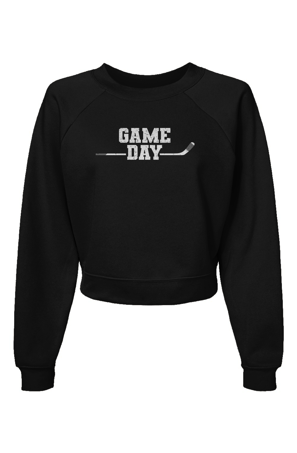 Raglan Rival Game Day Pullover Black | Barn Garb Hockey Threads