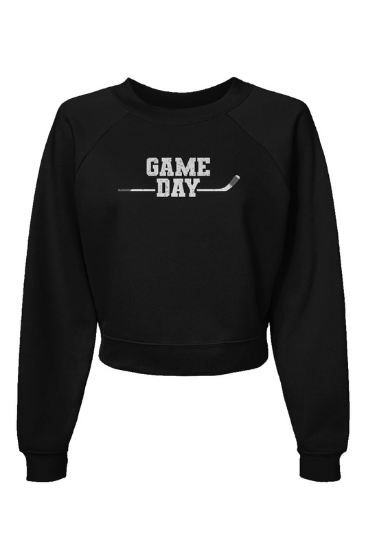 Raglan Rival Game Day Pullover Black | Barn Garb Hockey Threads