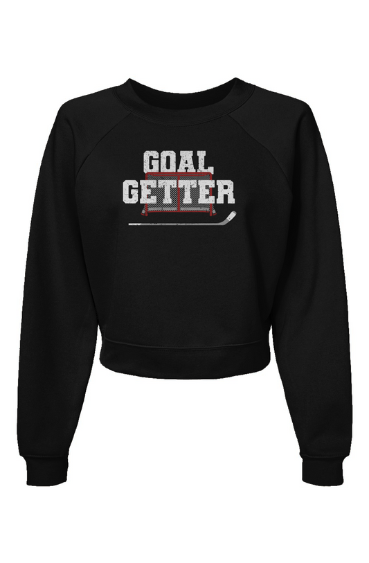 Raglan Rival Goal Getter Pullover Black | Barn Garb Hockey Threads