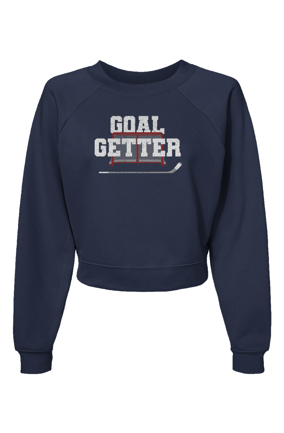 Raglan Rival Goal Getter Pullover Navy Blue | Barn Garb Hockey Threads