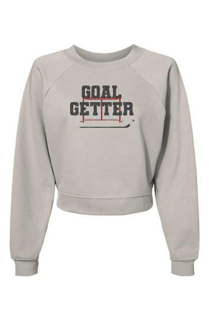 Raglan Rival Goal Getter Pullover Vintage White | Barn Garb Hockey Threads