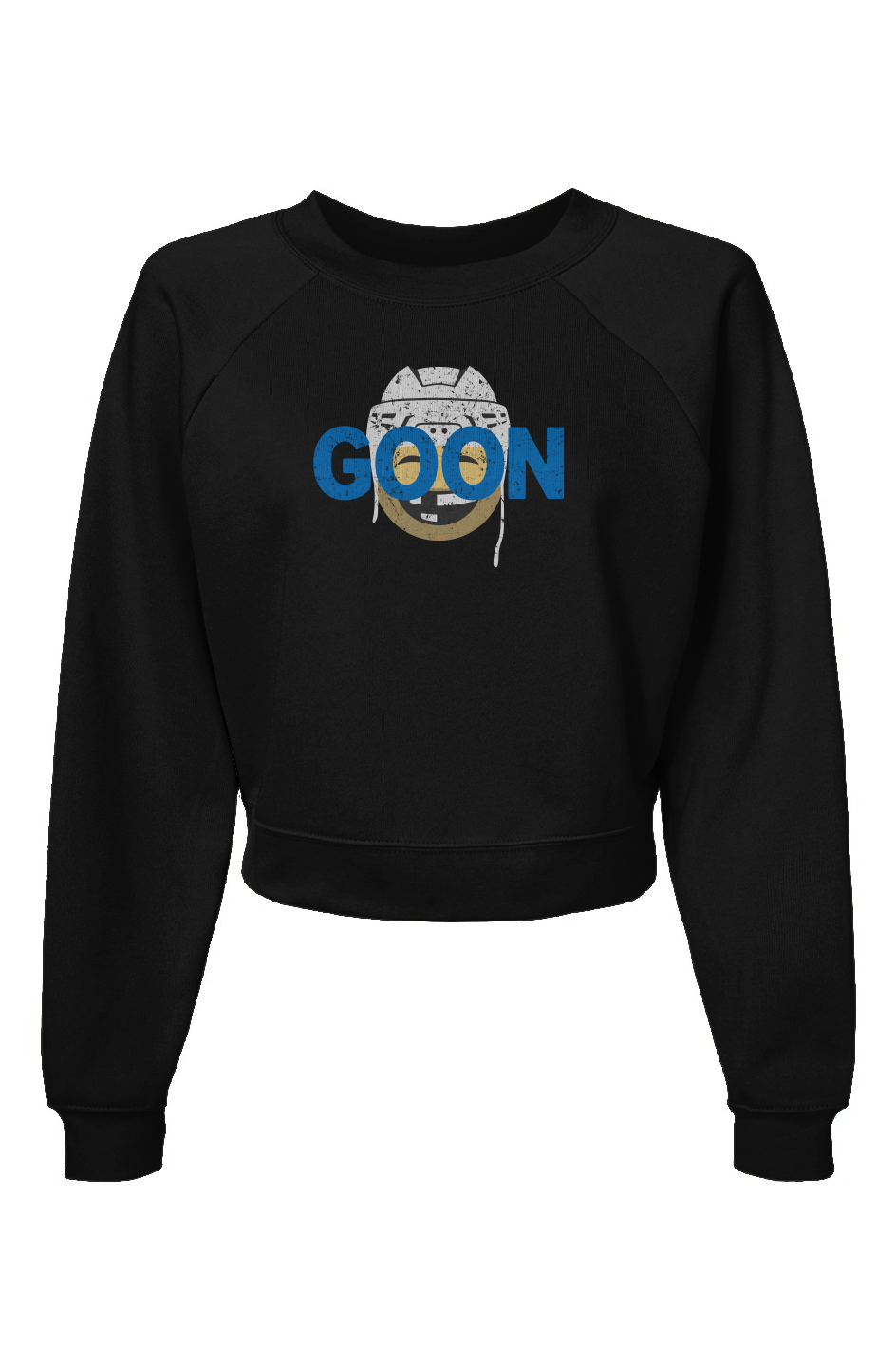 Raglan Rival Goon Pullover Black | Barn Garb Hockey Threads