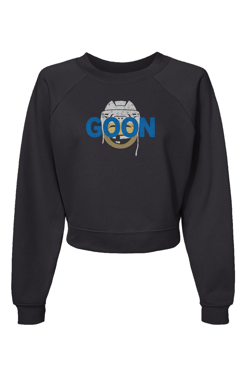 Raglan Rival Goon Pullover Charcoal | Barn Garb Hockey Threads