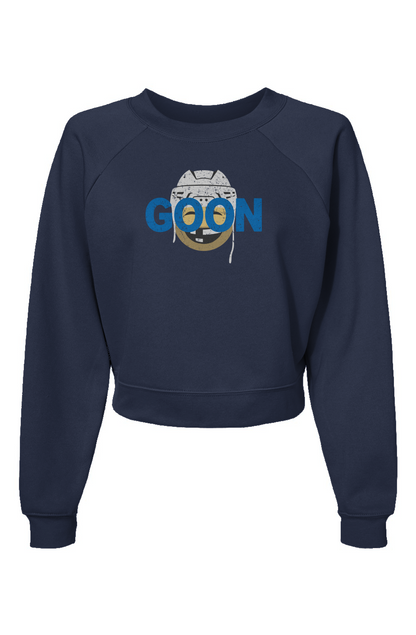 Raglan Rival Goon Pullover Navy Blue | Barn Garb Hockey Threads