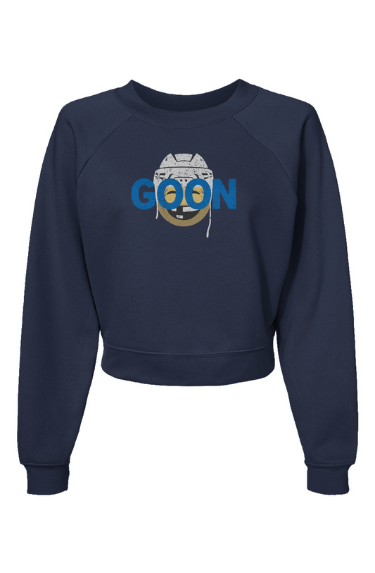 Raglan Rival Goon Pullover Navy Blue | Barn Garb Hockey Threads