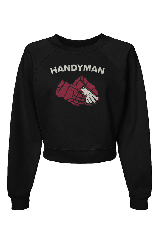 Raglan Rival Handyman Pullover Black | Barn Garb Hockey Threads
