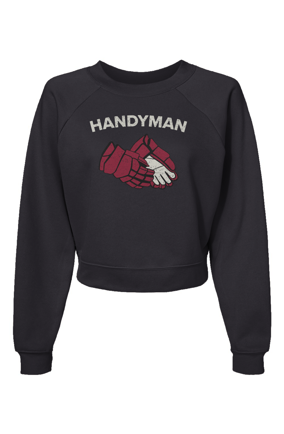 Raglan Rival Handyman Pullover Charcial | Barn Garb Hockey Threads