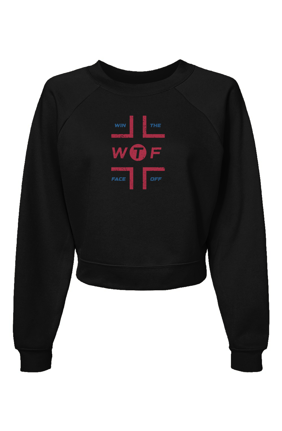 Raglan Rival Hash Clash Pullover Fleece Black | Barn Garb Hockey Threads