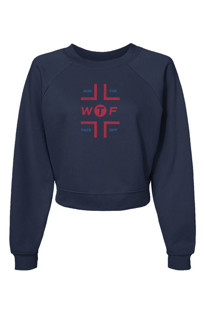 Raglan Rival Hash Clash Pullover Fleece Navy Blue | Barn Garb Hockey Threads
