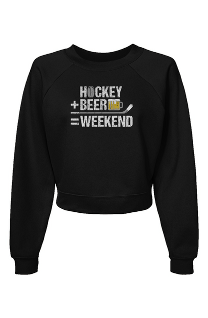 Raglan Rival Hockey Math Pullover Black | Barn Garb Hockey Threads