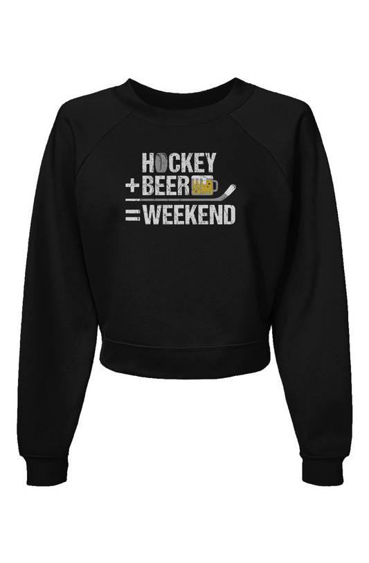 Raglan Rival Hockey Math Pullover Black | Barn Garb Hockey Threads
