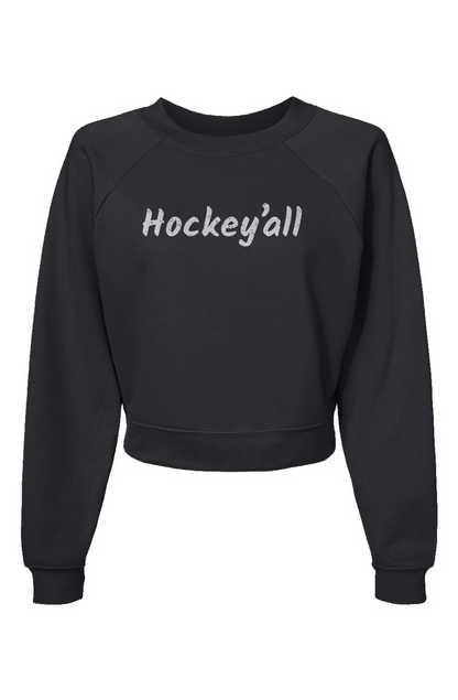 Raglan Rival Hockey'all Pullover Charcoal | Barn Garb Hockey Threads