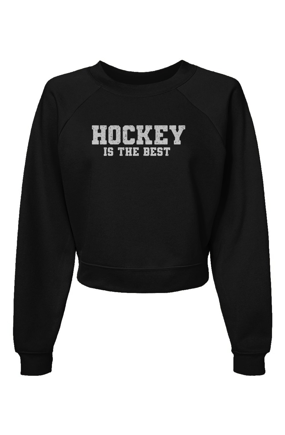 Raglan Rival Hockey is the Best Pullover Black | Barn Garb Hockey Threads