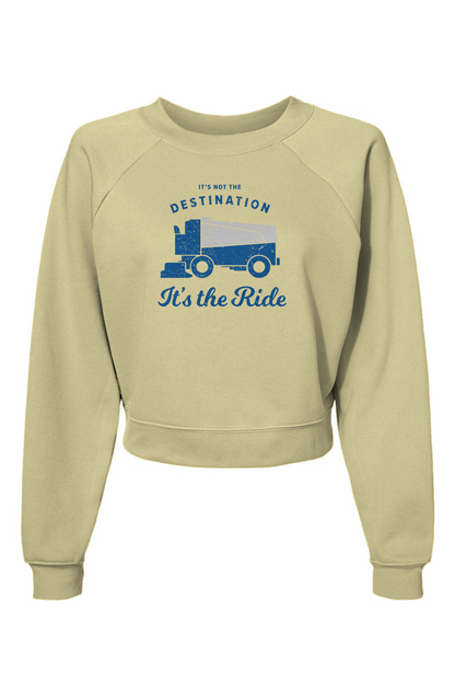 Raglan Rival It's the Ride Pullover | French Vanilla Barn Garb Hockey Threads