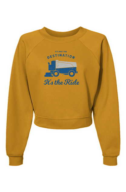 Raglan Rival It's the Ride Pullover Gold | Barn Garb Hockey Threads