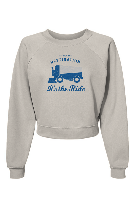 Raglan Rival It's the Ride Pullover Vintage White | Barn Garb Hockey Threads