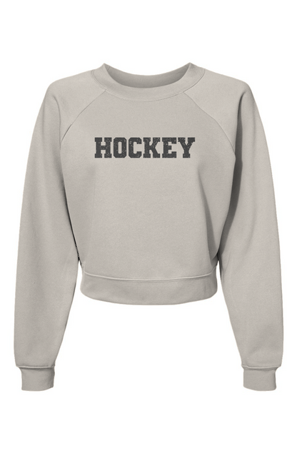 Raglan Rival Legacy Hockey Pullover Vintage White | Barn Garb Hockey Threads