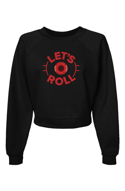 Raglan Rival Let's Roll Circle Pullover Black | Barn Garb Hockey Threads