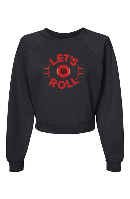 Raglan Rival Let's Roll Circle Pullover Charcoal | Barn Garb Hockey Threads