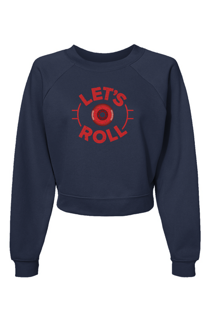 Raglan Rival Let's Roll Circle Pullover Navy Blue | Barn Garb Hockey Threads