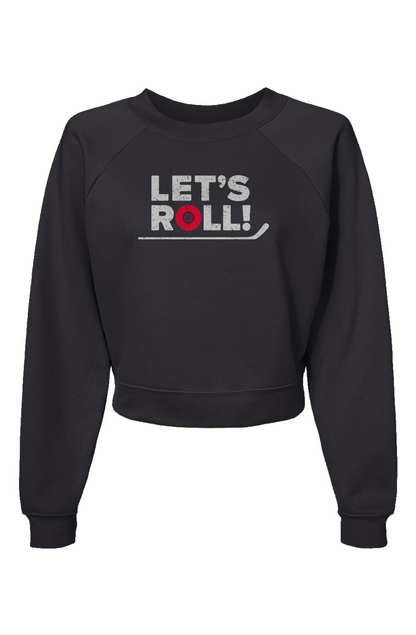 Raglan Rival Let's Roll Pullover Charcoal | Barn Garb Hockey Threads