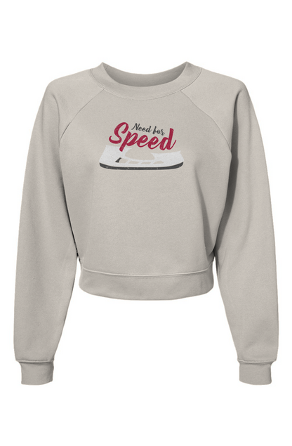 Raglan Rival Need for Speed Pullover Vintage White | Barn Garb Hockey Threads