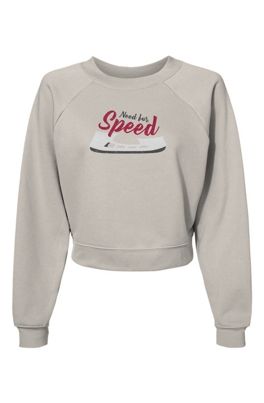 Raglan Rival Need for Speed Pullover Vintage White | Barn Garb Hockey Threads
