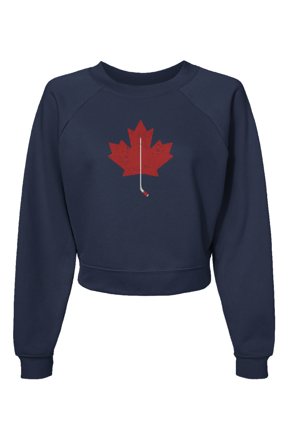 Raglan Rival Northern Twig Pullover Navy Blue | Barn Garb Hockey Threads
