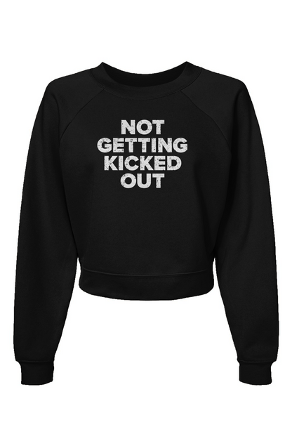 Raglan Rival Not Getting Kicked Out Pullover Black | Barn Garb Hockey Threads