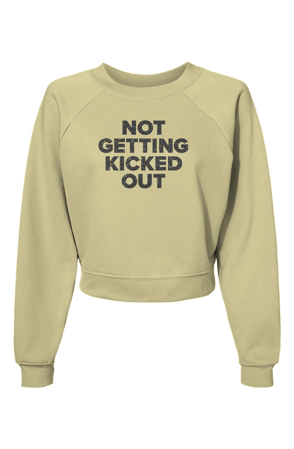 Raglan Rival Not Getting Kicked Out Pullover French Vanilla | Barn Garb Hockey Threads
