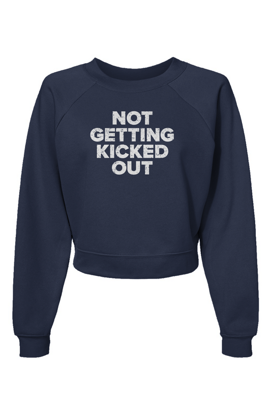 Raglan Rival Not Getting Kicked Out Pullover Navy Blue | Barn Garb Hockey Threads