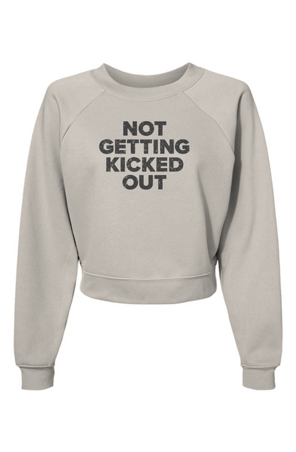 Raglan Rival Not Getting Kicked Out Pullover Vintage White | Barn Garb Hockey Threads