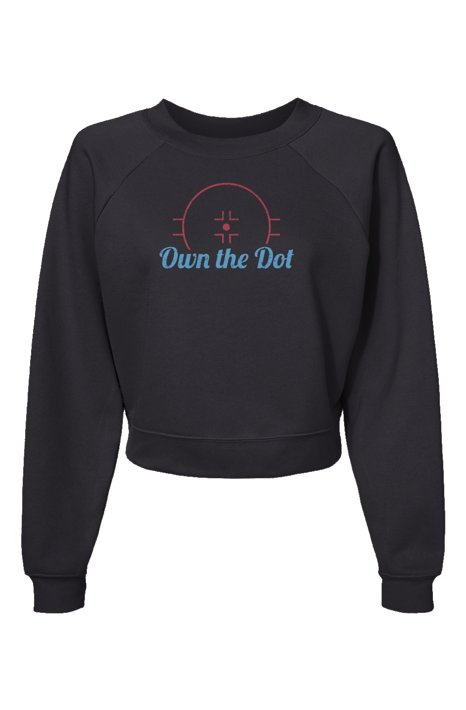 Raglan Rival Own the Dot Pullover Charcoal | Barn Garb Hockey Threads