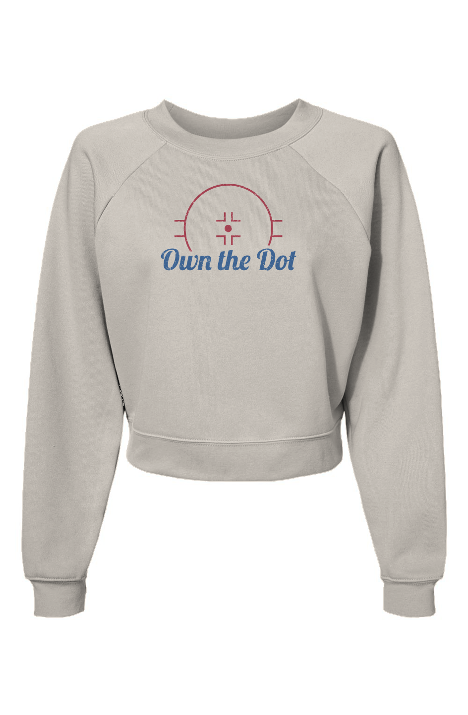 Raglan Rival Own the Dot Pullover Vintage White | Barn Garb Hockey Threads