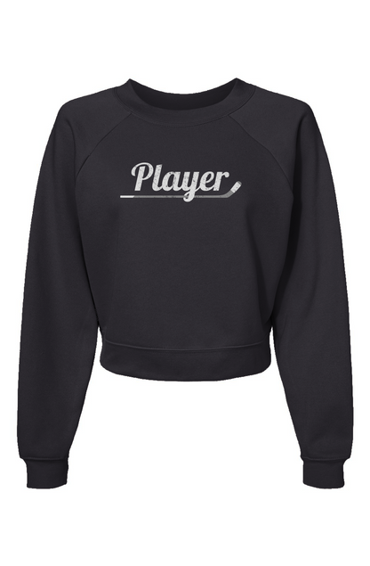 Raglan Rival Player Pullover Charcoal | Barn Garb Hockey Threads