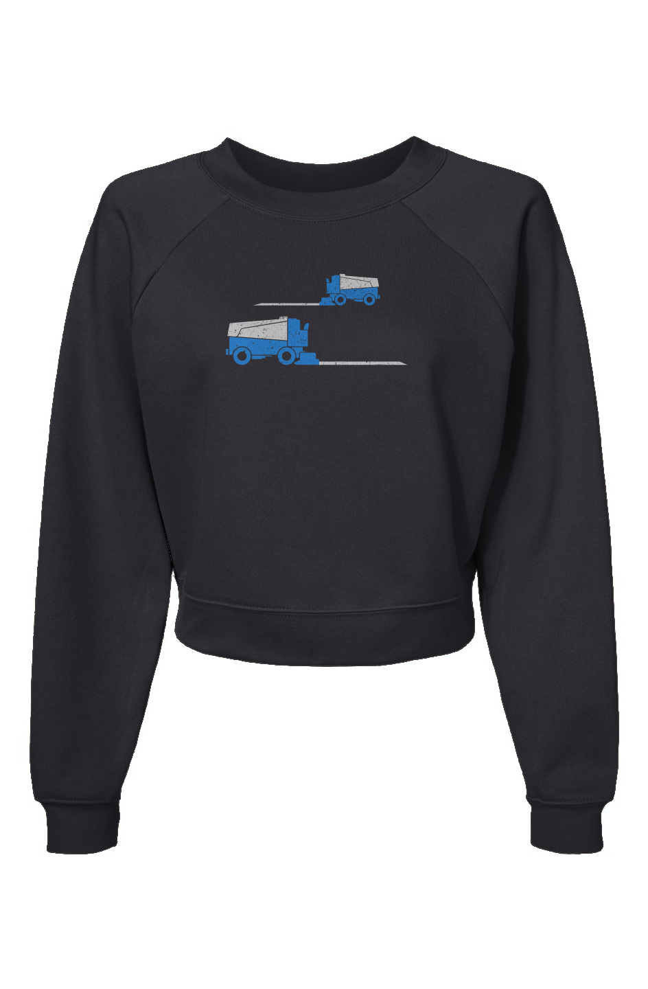 Raglan Rival Resurfacer Pullover Charcoal | Barn Garb Hockey Threads