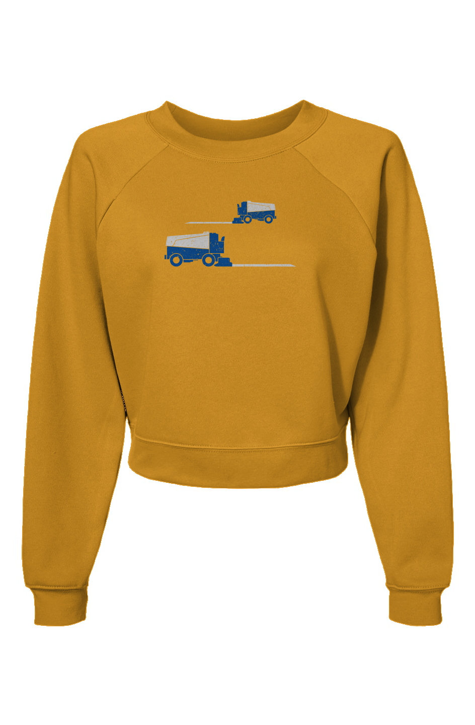Raglan Rival Resurfacer Pullover Heather Mustard | Barn Garb Hockey Threads