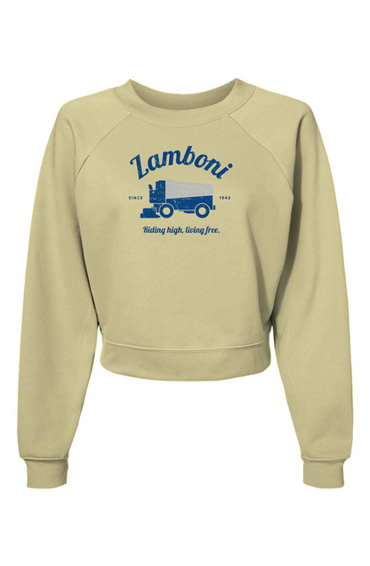 Raglan Rival Riding High Living Free Pullover Fleece French Vanilla | Barn Garb Hockey Threads