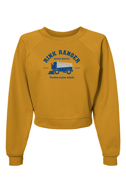 Raglan Rival Rink Ranger Pullover Heather Mustard | Barn Garb Hockey Threads