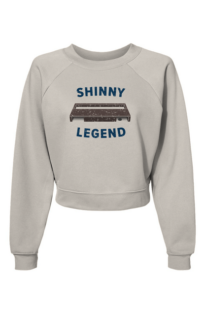 Raglan Rival Shinny Legend Goal Pullover Vintage White | Barn Garb Hockey Threads