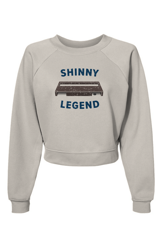 Raglan Rival Shinny Legend Goal Pullover Vintage White | Barn Garb Hockey Threads