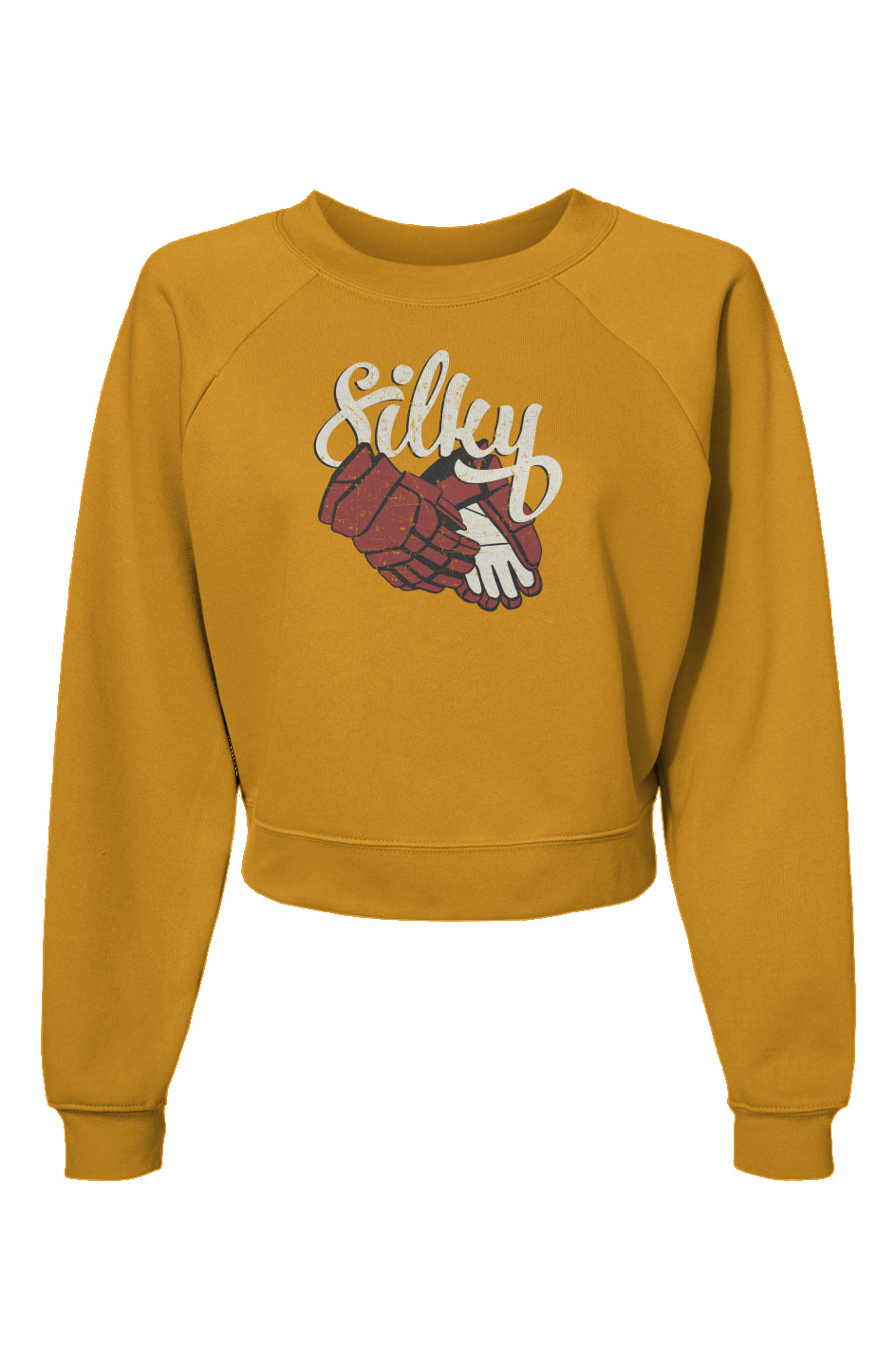 Raglan Rival Silky Pullover Heather Mustard | Barn Garb Hockey Threads