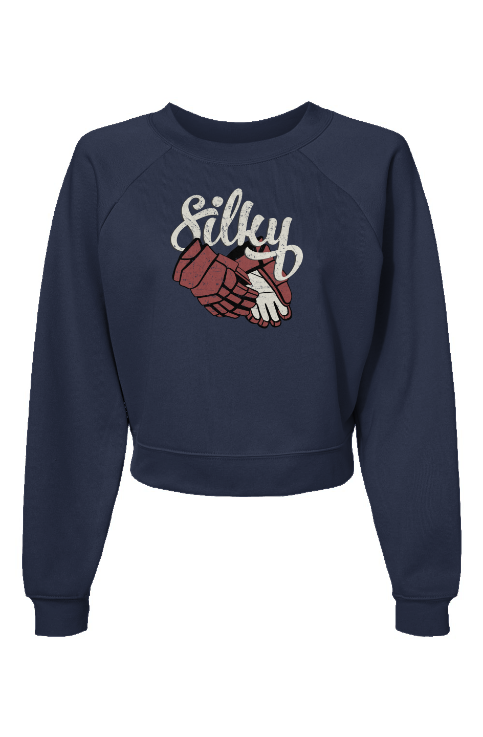 Raglan Rival Silky Pullover Navy Blue | Barn Garb Hockey Threads