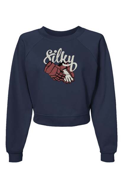 Raglan Rival Silky Pullover Navy Blue | Barn Garb Hockey Threads